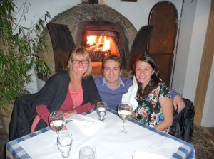 A lovely farewell dinner with Juliana and Juan. 