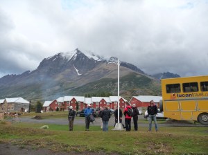A view of our destination - the towers. 