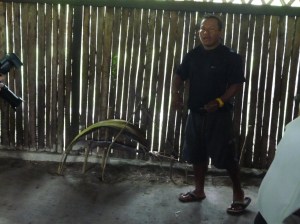 Interesting use of a gun!