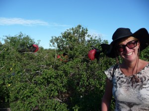 Grandad's fishing hat gets an outing!