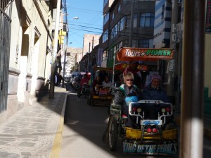 To the Port - off and racing