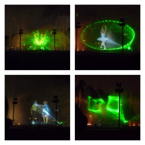 The magic water park