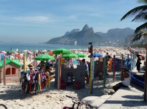 Ipanema pumping on the weekend