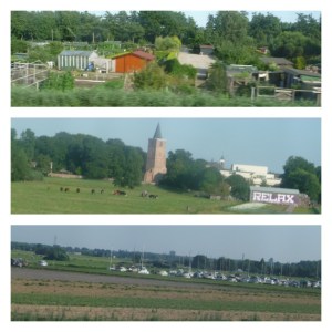 On the train back to Amsterdam