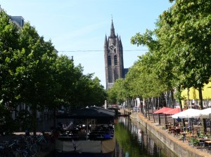 The 'leaning tower of Delft'