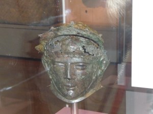 Ribchester helmet from the Roman Empire found by a young boy while playing in 1796. 