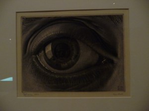 Looking at some Escher looking at me!