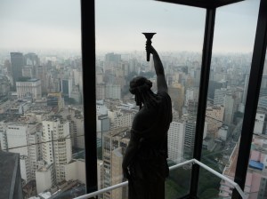 Views of the city from Tower Italia