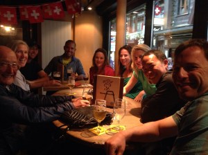 Faces to the names - Keith, Karyn, Keith, Bill, Louise, Kay, Clarence and Steve